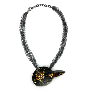Gold and Quartz Convertible Pendant-Necklaces-So Young Park-Pistachios