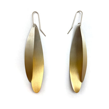 Gold and Silver Leaf Dangles