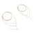 Gold and Silver Steel Hoop Earrings-Earrings-Meghan Riley-Pistachios