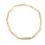 Golden 3D Link Necklace-Necklaces-Veronika Majewska-Pistachios