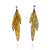 Golden Cascade Aluminum Earrings-Earrings-Eunseok Han-Pistachios