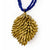 Golden Petals Aluminum Pendant Necklace-Necklaces-Eunseok Han-Pistachios