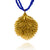 Golden Petals Aluminum Pendant Necklace-Necklaces-Eunseok Han-Pistachios