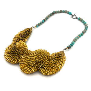 Golden Sky Necklace-Necklaces-Eunseok Han-Pistachios