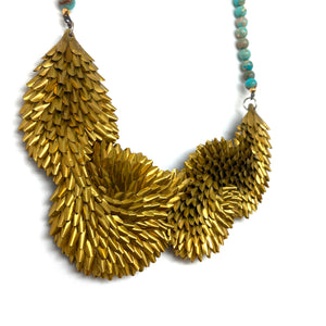 Golden Sky Necklace-Necklaces-Eunseok Han-Pistachios