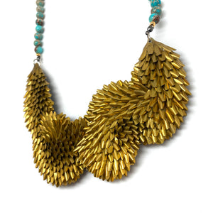 Golden Sky Necklace-Necklaces-Eunseok Han-Pistachios