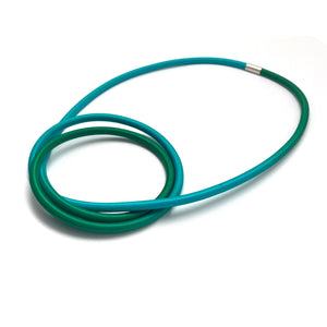 Green Knot Necklace-Necklaces-Gilly Langton-Pistachios