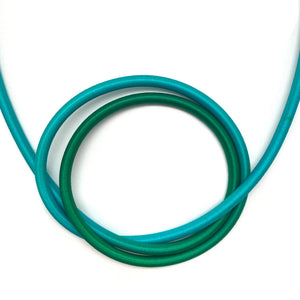 Green Knot Necklace-Necklaces-Gilly Langton-Pistachios