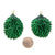 Green Layered Aluminum Earrings-Earrings-Eunseok Han-Pistachios