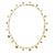 Green Tourmaline and Gold Necklace-Necklaces-Petra Class-Pistachios