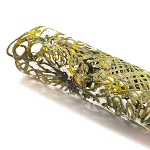 Green Tube Brooch-Pins-Sofia Björkman-Pistachios