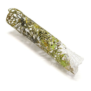 Green Tube Brooch-Pins-Sofia Björkman-Pistachios