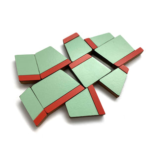 Green and Red Brooch-Pins-Karen Vanmol-Pistachios
