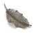 Grey Diamond Leaf Brooch-Pins-Sowon Joo-Pistachios