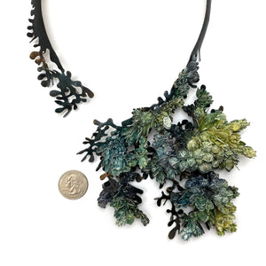 Growing Green Statement Necklace-Necklaces-Hanna Liljenberg-Pistachios