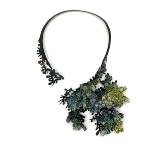 Growing Green Statement Necklace-Necklaces-Hanna Liljenberg-Pistachios