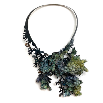 Growing Green Statement Necklace