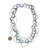 Half Circle Tangle Necklace - Kyanite-Necklaces-Heather Guidero-Pistachios