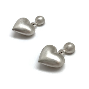 Heart Dangle Earrings-Earrings-Rachel Quinn-Pistachios