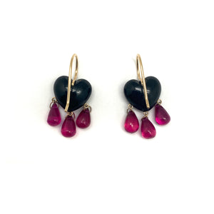 Heart Earrings-Earrings-Rachel Quinn-Pistachios