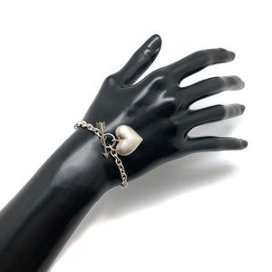 Heart and Arrow Toggle Bracelet-Bracelets-Rachel Quinn-Pistachios