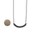Hematite Arc Necklace-Necklaces-Elisa Bongfeldt-Pistachios