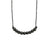 Hematite Arc Necklace-Necklaces-Elisa Bongfeldt-Pistachios