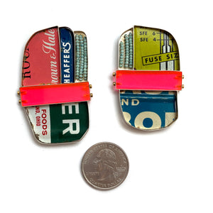 High Thread Earrings-Earrings-Carin Jones-Pistachios