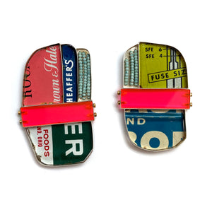 High Thread Earrings-Earrings-Carin Jones-Pistachios