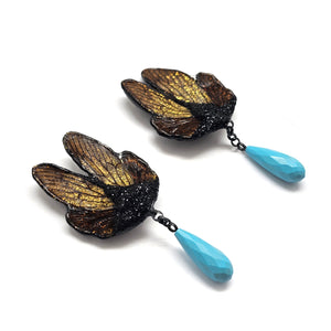 Horizon Earrings-Earrings-Märta Mattsson-Pistachios