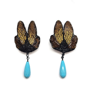 Horizon Earrings-Earrings-Märta Mattsson-Pistachios
