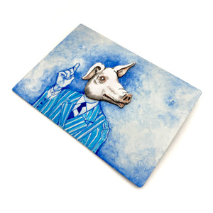 I Know I’m A Pig Brooch-Pins-Esteban Erosky-Pistachios