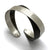 Oxidized and Bright Silver Coil Bracelet-Bracelets-Mariusz Fatyga-Pistachios