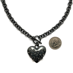 Floral Heart Necklace