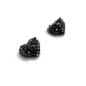 Floral Heart Studs