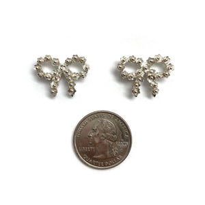 Floral Bow Studs