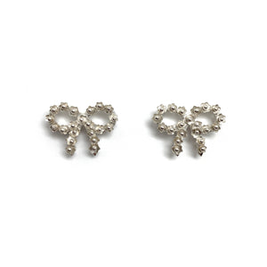 Floral Bow Studs