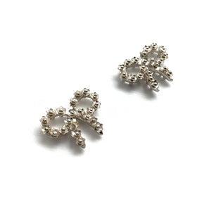 Floral Bow Studs