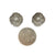 Etched Pearl Studs