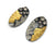 Oval Swirling Earrings