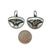 Butterfly Pearl Earrings
