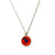 Reconstituted Coral Pendant