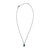Reconstituted Turquoise Pendant