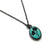 Reconstituted Turquoise Pendant