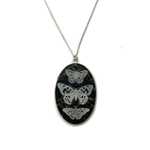Marble Butterfly Pendant