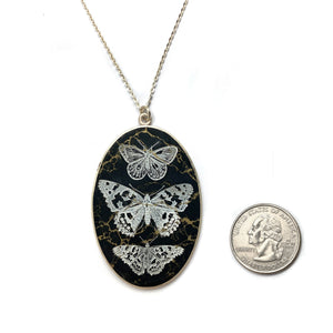 Marble Butterfly Pendant
