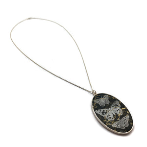 Marble Butterfly Pendant