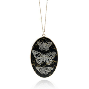 Marble Butterfly Pendant