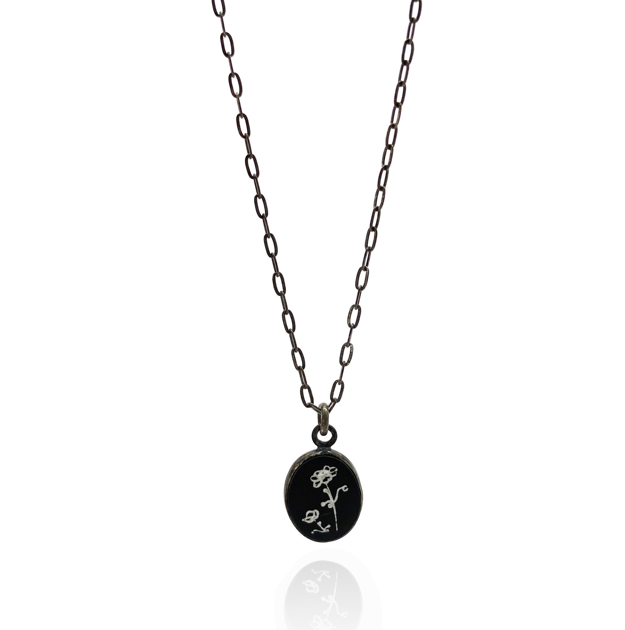 Reconstituted Onyx Petite Pendant