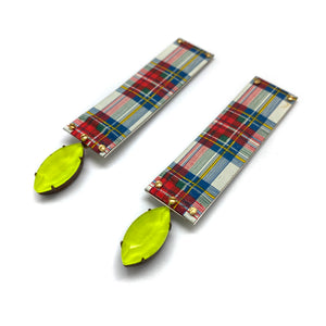 Real Catholic School Girl Earrings-Earrings-Carin Jones-Pistachios